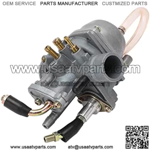 Motorcycle Carburetor Modified, Metal Carburetor Electric Choke Carb Replacement for Bombardier DS50 DS90 PGO Big