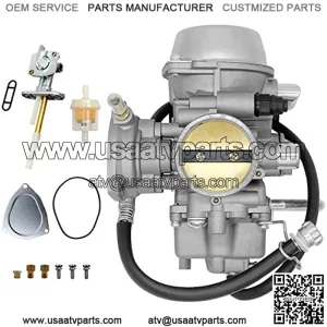 YFM660 Carburetor Replacement for 2002 2003 2004 2005 2006 2007 2008 Grizzly 660 YFM660 600 4x4 ATV Carburetor Carb with Fuel Valve Switch