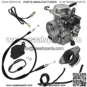 Carburator Cable w/Intake Manifold Boot for Honda 16100-HN5-672 16210-HN5-671