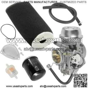 5KM-14901-10-00 5GH-13440-71-00 Carburetor w/Air & Oil Filter For Yamaha