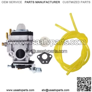 PCV43 For Gas 2 Cycle 43cc Powermate Tiller Motor Parts Carburetor Carb & Gasket