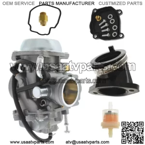 Carburetor & Intake Manifold Boot for Polaris Sportsman 400 HO 4X4 2011