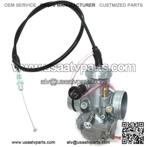 Carburetor & Throttle Cable For Yamaha Blaster 200 YFS200 1988-2006