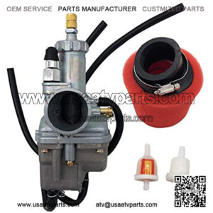 Carburetor Carb Kit Replacement for 15003-1080 Fit for Kawasaki Bayou 220 KLF220 KLF 220 1988-1998 Bayou 250 KLF250A KLF 250 2003-2011 ATV Quad