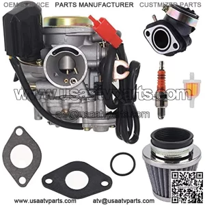 50cc carburetor GY6 50cc carburetor Compatible Whit 139qmb carburetor & GY6 49cc carburetor for GY6 4 Stroke Engines