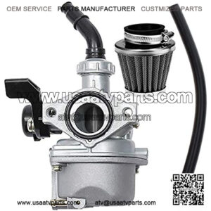 PZ19 Carburetor with 35mm Air Filter for Kazuma Baja 50cc 70cc 90cc 110cc 125cc Dirt Bike ATV,NST Quad 4 Stroke ATV Go Kart Pit Dirt Bike CRF50F XL75 CRF80F XR50R by KAKO