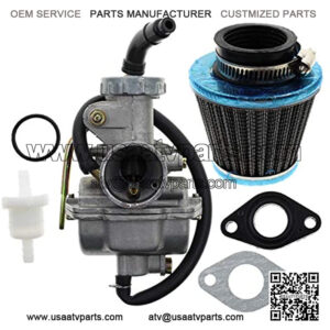 PZ20 Carb Carburetor 49cc 70cc 90cc 100cc 110cc 125cc Coolster NST for ATV Quad Go kart 4 strokeJCL with Gasket Air Filter