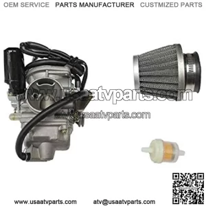 PERFORMANCE CARBURETOR W/FILTER FOR HELIX CARBIDE ZIRCON 150CC GO KART CARB