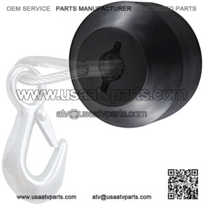 OxGord Winch Cable Hook Stopper - ATV UTV Snowmobile, SUV, 4x4 Truck Line Savor