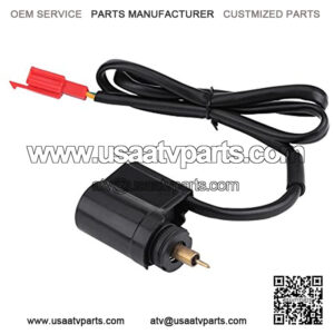 Electric Choke 2 Pin Carburetor Automatic Electric Choke E-Clotted Valve Carburetor Start Electric Choke for GY6 50cc 125cc 150cc Scooter Moped ATV Go Kart