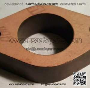 Snowmobile ATV Carburetor Heat Insulator Bakelite Flange Block 7/8" HD WD