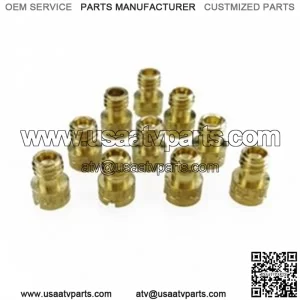 Carburetor Main Jets, CVK Sizes 100 - 140 for 125cc - 150cc GY6 Scooters, ATVs, Go Karts