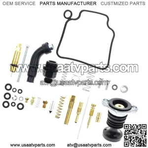 Carburetor Rebuild Kit w/ Primer Pump For 1988-1990 Honda FourTrax 300 TRX300 (For: Honda)