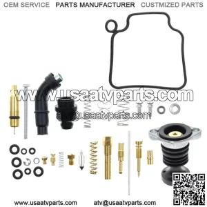 Carb Rebuild Kit & Primer Pump Choke Starter Valve For Honda TRX300 Fourtrax (For: Honda)