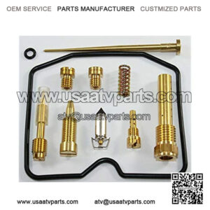 QUALITY Carburetor Rebuild Kit for the 2003-2012 Kawasaki KVF 360 Prairie ATV