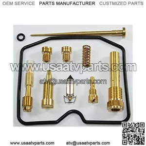 QUALITY Carburetor Rebuild Kit for the003-2012 Kawasaki KVF 360 Prairie ATV