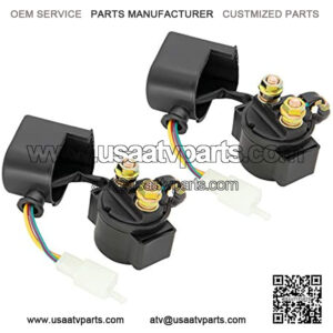 Starter Solenoid Relay-chinese atv starter solenoid for 4-stroke GY6 Engine 50cc 70 cc 90cc 110 cc 125cc 150 cc 200cc 250 cc ATV, Dirt Bikes Scooters, Go Kart, 4 Wheelers Pit Bike, Pocket Bike