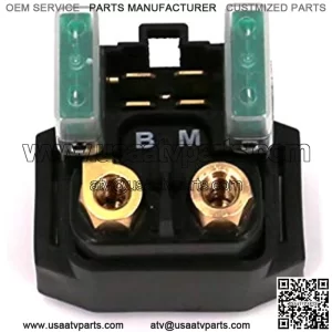 Starter Solenoid Relay for Yamaha - ATV Starter Solenoid for YFM 350 400 450 660 - Raptor Grizzly Kodiak Wolverine Big Bear - for Yamaha 2002 2003 2004 2005 2006 2007 2008