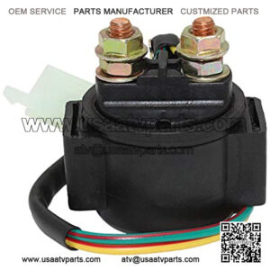 Starter Solenoid Relay for 4-Stroke GY6 Engine 50cc 150cc 200cc 250cc ATV Dirt Bikes Scooters Go Kart Dne Buggys Quad 4 Wheelers Pit Bike Moped Roketa SSR Tao tao Sunl Coolster