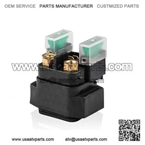 RS2-Y02 Starter Relay Solenoid Replacement for Yamaha ATV YFM 350 400 450 660 Raptor Grizzly Kodiak Wolverine Big Bear 2002 2003 2004 2005 2006 2007 2008