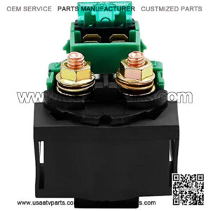 Motorcycle Parts Starter Solenoid Relay for Kawasaki Bayou 220 KLF220 1988-2002 Bayou 250 KLF250 2003-2010 ATV KLX650 1993-1996/HONDA VT750C Shadow 2000/ VN800 Vulcan 800 1996-2005