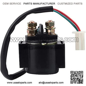 TRX500 Starter Solenoid Relay for TRX350 TRX400 TRX450 TRX650 TRX680 TRX90 Fourtrax Foreman Rincon ATV 4 Wheeler # 35850-HM7-000
