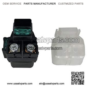 Starter Solenoid Relay for Suzuki EIGER 400 LT-A400 LT-A400F LT-F400 LT-F400F 2X4 4X4 AUTO/MAN 2002-2007/VINSON 500 LT-A500F LTA500F LT-F500F LTF500F 4X4 AUTO/MAN 2002-2007 31800-03G00 ATV
