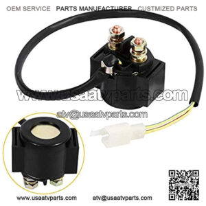 2 Pin Starter Solenoid Relay Coolster for 50cc 70cc 90cc 110cc 125cc Taotao Kazuma Sunl ATV Dirt Bike Pocket Bike Go Kart