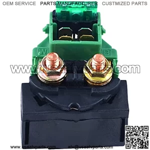 Starter Solenoid Relay for Kawasaki Bayou 250 KLF250 2003-2010 ATV/KAZUMA 500CC Crossfire Scout 250 Jianshe Puma 250-5 JS250