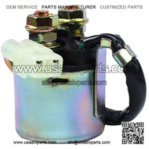 Starter Solenoid Relay Compatible with ATV 4x4 Foreman 400 450 500 Foreman Rubicon 500 FourTrax 200 FourTrax Foreman 400 Pioneer 700 Rancher 350 400 Rincon 650 680 Sportrax 450 Sportrax 90