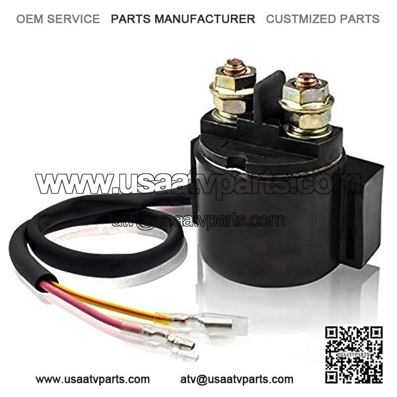 H35-S01 Premium Starter Solenoid Relay Replacement for Honda TRX250 TRX 250TE 250TM Fourtrax Recon ATV 1997-2020