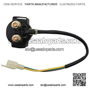 Solenoid Starter Relay Replacement for 4-Stroke GY6 Engine 50cc 150cc 200cc 250cc ATV Dirt Bikes Scooters Go Kart Dne Buggys Quad 4 Wheelers Pit Bike Moped