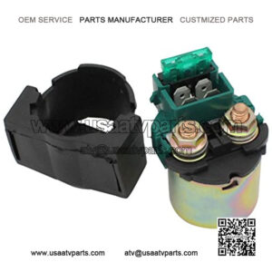 Starter Solenoid Relay for Kawasaki BAYOU 220 KLF200 1988-2002ATV/BAYOU 250 KLF250 2003-2010 ATV/KLX650 KLX 650 1993-1996/VN800 VULCAN 800 1996-2005/HONDA VT750C Shadow 2000/SUZUKI GSXR750 1993