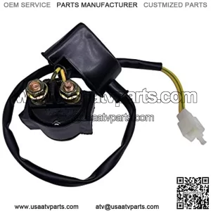 Starter Relay for GY6 49cc 50cc 70cc 90cc 100cc 110cc 125cc 150cc ATV Scooter Moped Go Karts Dirt Bikes for Kazuma for Sunl for Meerkat for Street for for Pit Bike