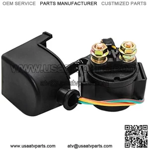 Starter Solenoid Relay for Coolster 125cc 3125B 3125R 3125 50cc 70cc 110cc 150cc 250cc Roketa Sunl Baja Kazuma Sunl Meerkat 50cc Falcon kinroad ATV Auad Hammerhead Twister Howhit Go Kart