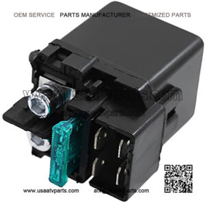 Starter Relay Solenoid Replaces for Manco Talon Linhai Bighorn Big Daddy 260CC 300CC ATV UTV