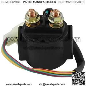 Motorcycle Starter Solenoid Relay for 4-Stroke GY6 Engine 50cc 150cc 200cc 250cc ATV Dirt Bikes Scooters Go Kart Dne Bugg Quad 4 Wheelers Pit Bike Moped Roketa SSR  Sunl Coolster