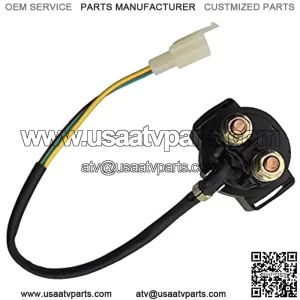 New Solenoid Starter Relay Replacement for 4-Stroke GY6 50cc 125cc 150cc ATV Dirt Bike Scooter Moped Go Kart Roketa Sunl Coolster