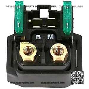 Starter Solenoid Relay for Yamaha Grizzly 660 Bear Tracker 250 Big Bear 400 Bruin 250 350 Grizzly 450 Kodiak Raptor 350 Raptor 660R 700 Rhino ATV YFM 350 400 450 660 Yamaha 2003-2008