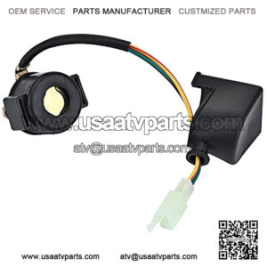 Starter Solenoid Relay for 4-Stroke GY6 Engine 50cc 125cc 150cc 200cc 250cc Scooters Go Kart ATV Dirt Bikes Dne Buggys Quad 4 Wheeler Pit Bike Moped Roketa SSR Sunl Coolster Tao tao