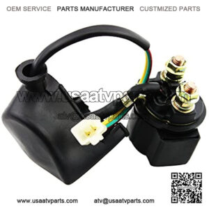 2 Pin Starter Solenoid Relay Replacement for 50cc 70cc 90cc 110cc 125cc Taotao Kazuma Sunl ATV Dirt Bike Pocket Bike Go Kart