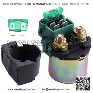 Starter Relay Solenoid For KAWASAKI BAYOU 220 KLF220 1988-2002 BAYOU 250 KLF250 2003-2010 KLX650 1993-1996 VULCAN 800 1996-2005 HONDA VT750C Shadow 2000 SUZUKI GSXR750 1993 ATV SCOOTER