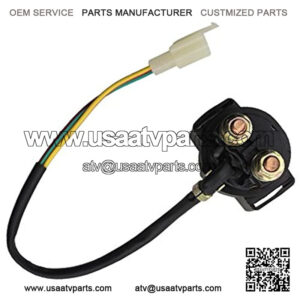 New Solenoid Starter Relay Replacement for 4-Stroke GY6 50cc 125cc 150cc ATV Dirt Bike Scooter Moped Go Kart Roketa Taotao Sunl Coolster
