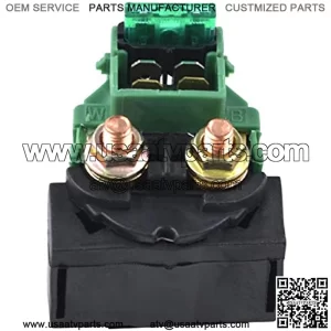 Starter Solenoid Relay for Kawasaki BAYOU 220 KLF200 1988-2002 ATV/Bayou 250 KLF250 2003-2010 ATV/KLX650 KLX 650 1993-1996/VN800 Vulcan 800 1996-2005/ZX1000 ZX 1000 NINJA ZX-10 1988 1989 1990