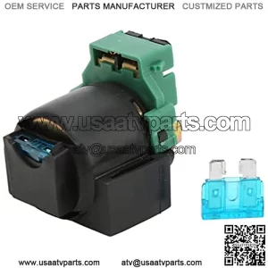 Starter Solenoid Relay, Starter Relay Solenoid 35850 MK3 671 27010 1254 Copper Replacement for NX250 CB125 GL150