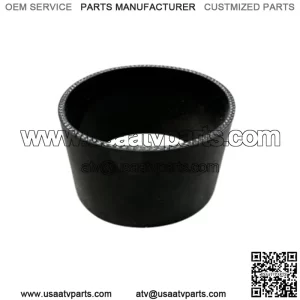 5" 3-PLY STRAIGHT INTAKE/INTERCOOLER PIPING SILICONE COUPLER ADAPTOR HOSE BLACK