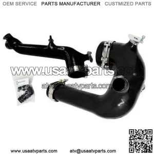 SxS Polaris RZR XP XP4 Turbo & S Silicone Charge Tube Kit 2016 - 2024 RED