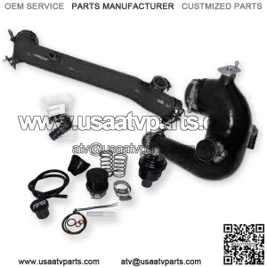 Polaris RZR XP Turbo & S Silicone Charge Tube Kit 2016 - 2024 WITH BOV