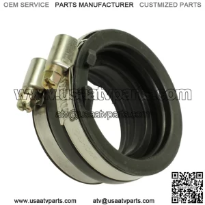 Carburetor Intake Boot Joint W/Clamps for Yamaha Rhino 660 YXR660F 4X4 2004-07 (For: 2006 Yamaha Rhino 660)