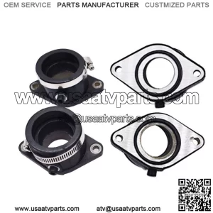 Fit for 81-83 Suzuki GS550/650 Intake Manifold Carb Boot Kit Right &Left 4 Pcs